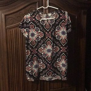 Aztec Designed Light & Airy Blouse